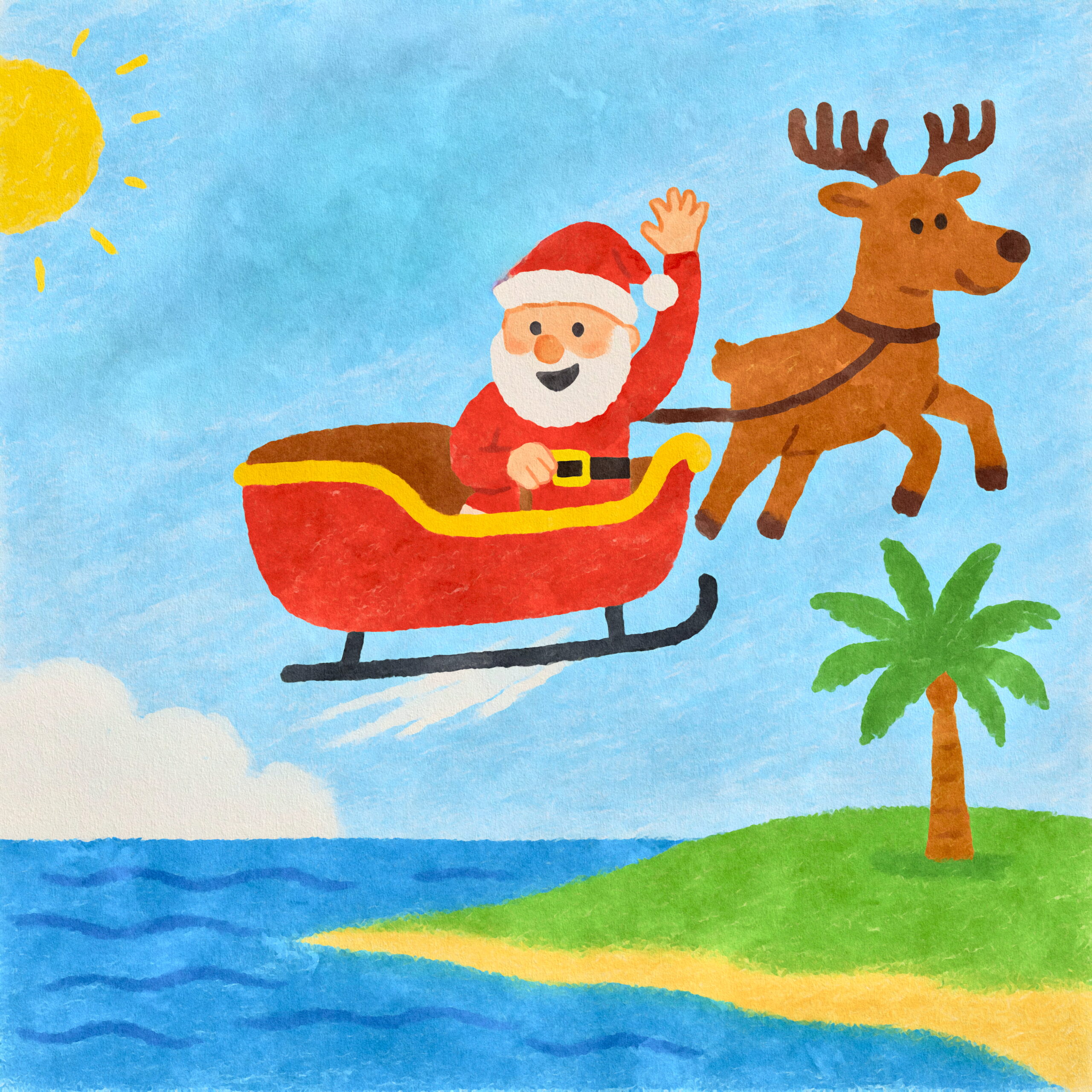 [アート] Island Santa